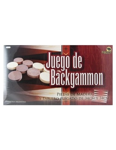 Backgammon Caja Bisonte 8743 Jbl01 (b6)
