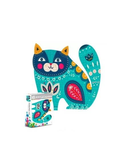 Puzzle 500 Pzas C/forma Elefante/dino/gato Ft811/ft812/ft829 Ck01