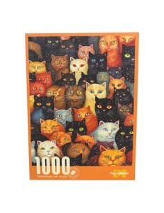 Puzzle 1000pzas Gatos Terciopelo  Ju0099 88829pri02
