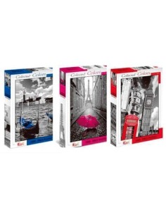 Puzzle 1000pzas 50x70 Surt. Londres/new York/ Estambul/paris/paisaje En Caja Ft299 Ft305 Ft306 Ft307 Ft308 Ft833 Ft317 Ft830