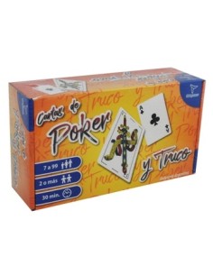 Cartas Poker Y Truco En Caja Jm2328 Tog02 (p) (b12)