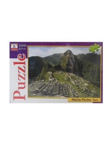 Puzzle 1000 Pzas Mapa Mundi/cataratas Iguazu/venecia/machu Pichu 212-277-392-301  Impl02 (b8)