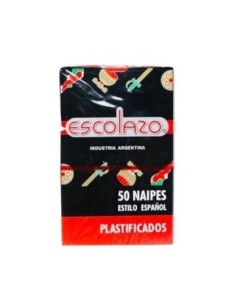 Naipes X 50 Espanoles Plast. Escolazo 304c Jrh01