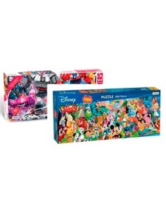 Puzzle 1000pzas Clasicos Disney Dm00114/dmd00109/hts09429/vsp03310 Tap02