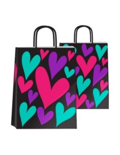 Bolsa 22x10x30 Diseno Fantasia Surtidas Romi (b100)