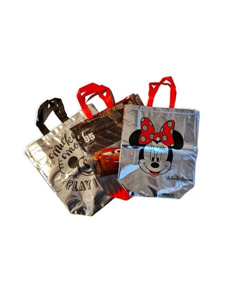 Bolsa 40x40x14 Minnie/mickey Fiselina Metalizada Flf4040ei-flf4040elccar- Eco01