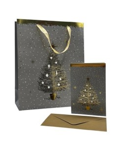 Bolsa P/regalo 32x26cm Navidena Ca6489 Pk01