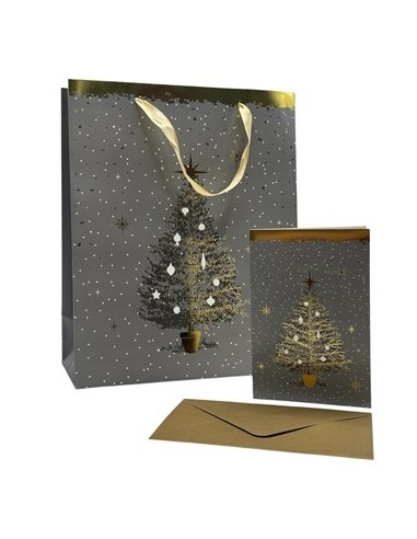 Bolsa P/regalo 32x26cm Navidena Ca6489 Pk01