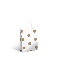Bolsa 14x8x20 Gold Dots Romi (b200)