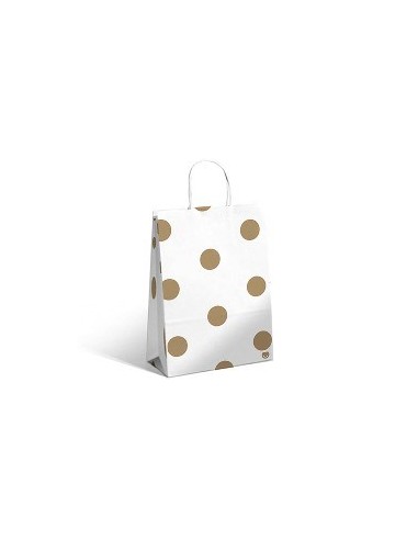 Bolsa 14x8x20 Gold Dots Romi (b200)