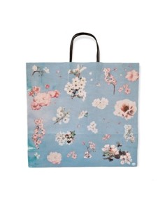 Bolsa 32x10x30 Blue Flower Fant Romi 44401095 (b100)