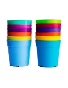 Maceta Plastica N.6 Redonda Colores Beruplast (b40)