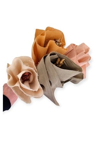 Vara Flor Tela Arpillera Gde Et01