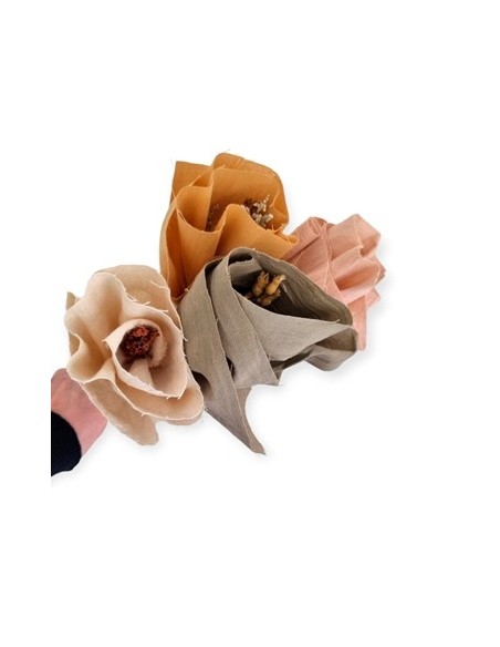 Vara Flor Tela Arpillera Gde Et01