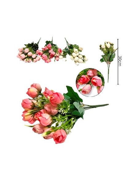Ramo Rococo 30cm Colores Surt. Fl10022 Ps01