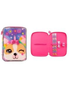 Canopla 1 Piso Pvc C/utiles Personajes Nena Km288 Si395-si394 Ck01