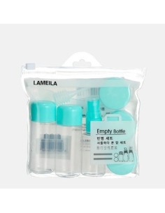 Set Viaje Spa 7 Pcs Dispenser Jabon Perfume Cb-28621 Sf01