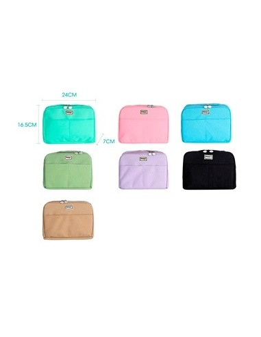 Cartuchera Un Cierre Con 2 Bolsillos Delanteros Y Compartimentos Por Dentro Bc30156 Sf01