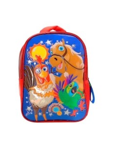 Mochila 12" 3d La Granja De Zenon Nena/varon Gz029/gz033 Ck01