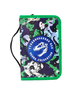 Cartuchera 2 Pisos C/diseno Holografico Nena/varon Skora 35246/35255 Ori02