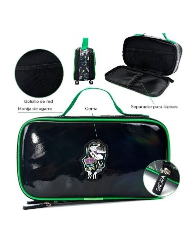 Cartuchera 2 Pisos Rect. Nena/varon Skora 35248/35256 Ori02