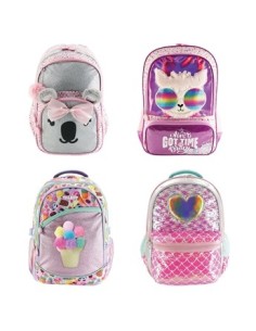 Mochila 18 M 3 Bols. C/disenos School Talbot 4963/4964/4965/4666/4969 Csl01