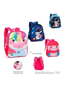 Mochila 12 Infantil 2 Bols Nena/varon 51838/51813/17349 Tar02
