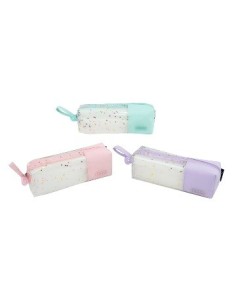 Canopla Rect. Pvc Glitter Col. Pastel Caw179 Ie01