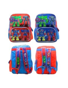 Mochila 18" Avengers Espalda Sp485/sp040 Ck01