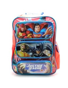 Mochila 18" 4 Bol. Liga Justicia Lj190/lj192 Ck01