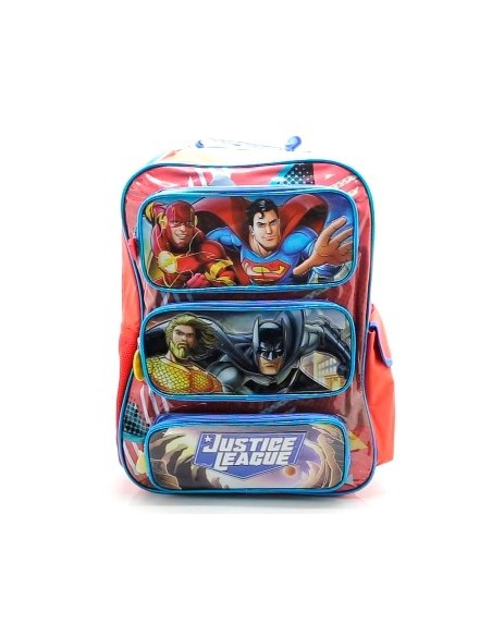 Mochila 18" 4 Bol. Liga Justicia Lj190/lj192 Ck01