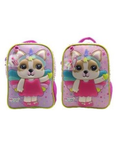 Mochila 12 Simones Espalda C/ Colitas Si807 Si809 Ck01