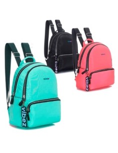 Mochila 13" Bols. 3 Y 4 Bols. Col. Vibez Trendy 15248/15249 Tar02