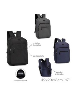 Mochila 18" 3 Bols. Portanotebook W. Polo 51506/51507 Tar02 (p)