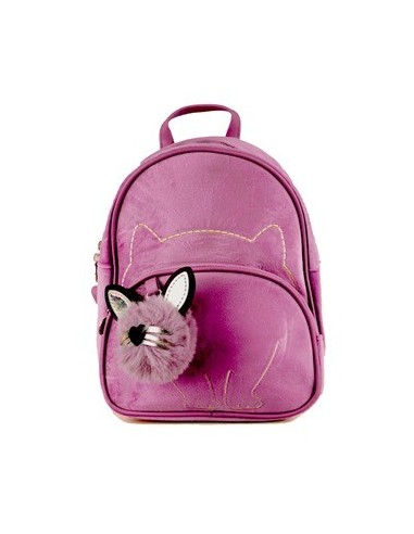 Mochila Infantil 23x18x10cm Gatito Da10356 Sf01