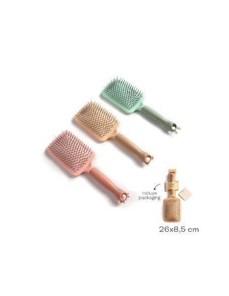Cepillo P/cabello Rect/ovalpastel 2 Mod. 52970 52988 Trendy Tar02
