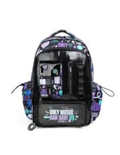 Mochila 17 Espalda Glitter/estampada/metalizada/degrade Mod. Surt.  Tr146/tr147/tr148/tr131/tr132/tr138/tr139/tr137/tr140/t