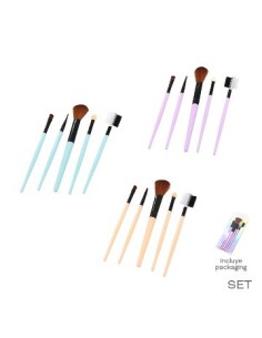 Set Maquillaje X5 Brochas Trendy 15324/15326 Tar02