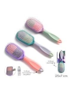 Cepillo P/cabello Oval Pastel Trendy 52992 Tar02