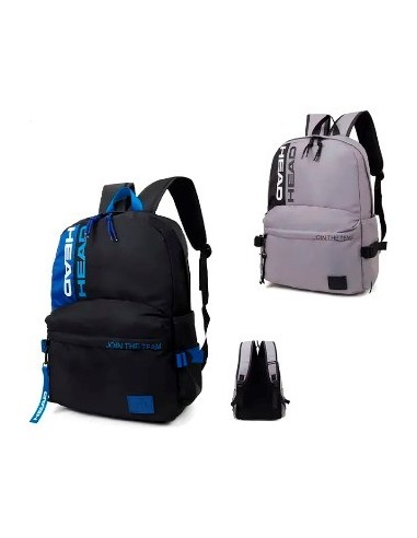 Mochila Head 43x30cm C/bolsillos Laterales 22415/22412/22414 Tar02