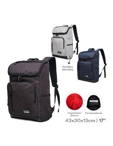 Mochila 16 Portanotebook Alpine Skate C/eco Cuero 22193 Tar02