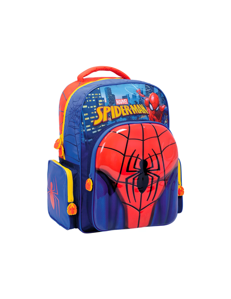 Mochila 16" 3d Spiderman 11728 Wab02