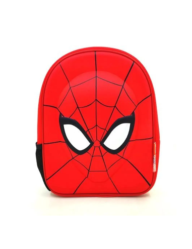 Mochila 16" 3d Spiderman Mascara 31233 Wab02