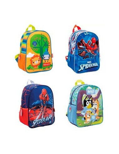 Mochila 12" Varon Bluey-fisher Price-h.arana 11714-11701-38209-57900-42302 Wab02