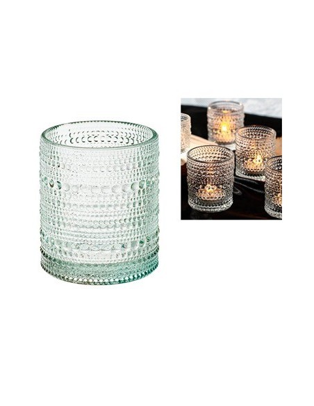 Porta Vela Vidrio Labrado C/disenos Surt. D857/d853/d839/d842/d854/d4029/d4145/d4153 Dec01 201737 Man02