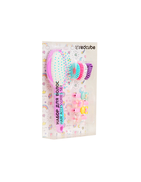 Set De Pelo Cepillo + Gomitas En Caja Cf-17079 Sf01