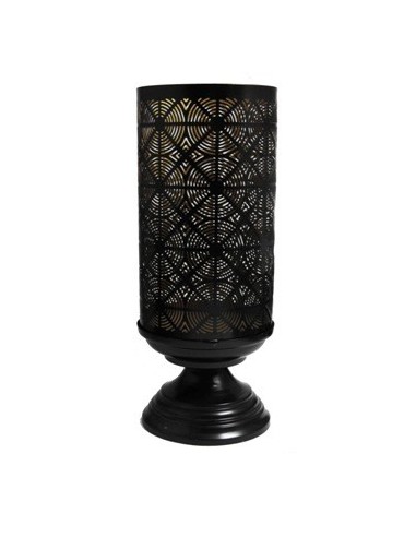 Candelabro Copa 32cm Metal Calado 47518 Mdk01