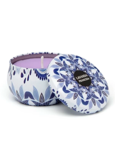 Vela Aromatizada En Lata Mandala Mod. Surt 076h Ilum01 (m)