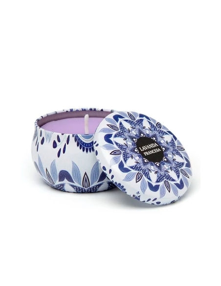 Vela Aromatizada En Lata Mandala Mod. Surt 076h Ilum01 (m)