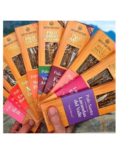 Sahumerio Palo Santo X8 Varillas Aromanza 101w Ilum01